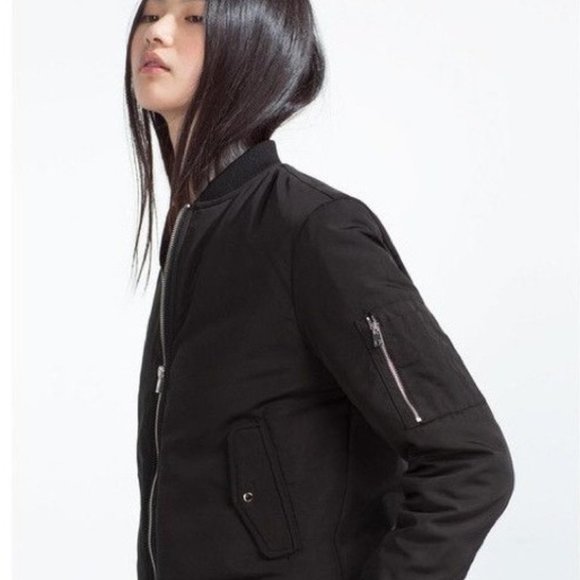 Zara Bomber Jacket - Picture 1 of 6